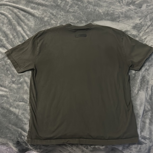 Essentials Fear of God Logo T-Shirt Brown XL WILLING TO NEGOTIATE - Picture 2 of 4